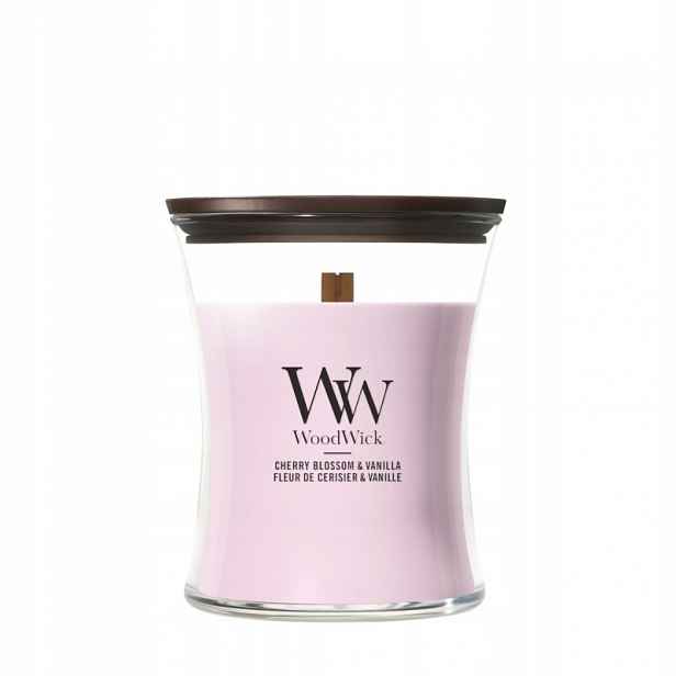 WoodWick Vonná svíčka Cherry Blossom & Vanilla 275 g