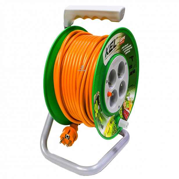 zahradní bubnový prodlužovací kabel 3x1,5 Kel 30 m