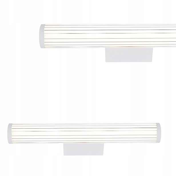 Nástěnné svítidlo Vena 45 cm bílé Led Cct do koupelny nad zrcadlo 8W Light Prestige