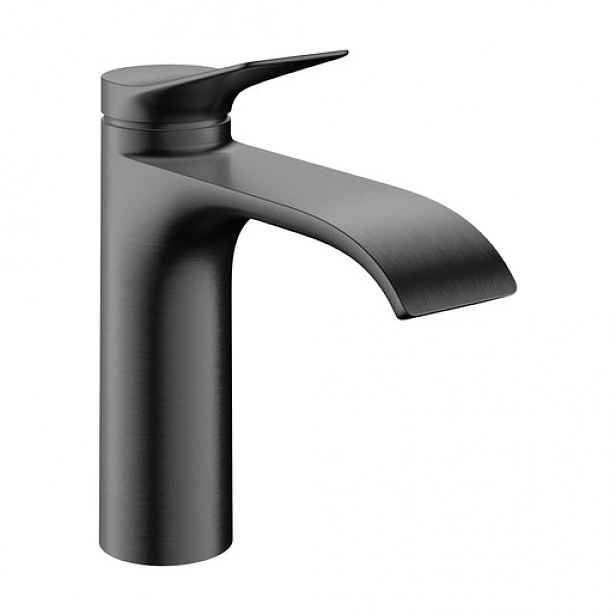 Hansgrohe Vivenis umyvadlová baterie s výpustí kartáčovaný černý chrom 75023340