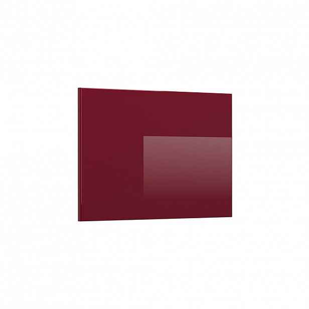 Vicco KUCHYŇSKÁ DVÍŘKA R-Line Červená vysoký lesk 59.6 x 36 cm nábytková čela pro mělkou závěsnou skříňku