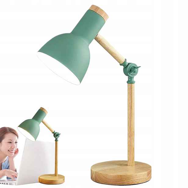 Led stolní lampa Školní lampa Noční Kreslící nastavitelný držák E27