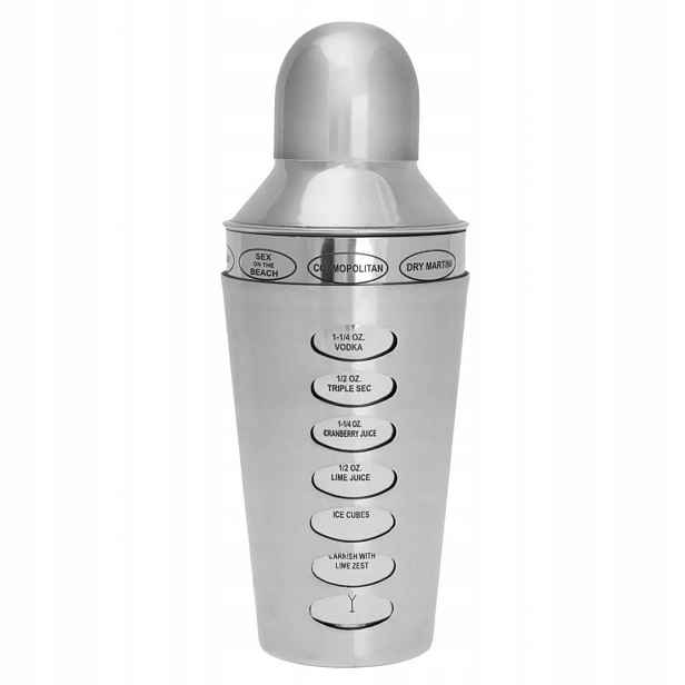 Barmanský Šejkr S Recepturami 600 ml Kinghoff KH-1393