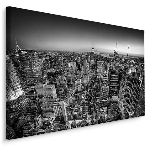 Plátno Pohled Na Manhattan V BW Varianta: 70x50