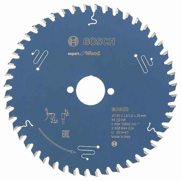 Kotouč pilový Bosch Expert for Wood 180×30×2,6 mm 48 z.