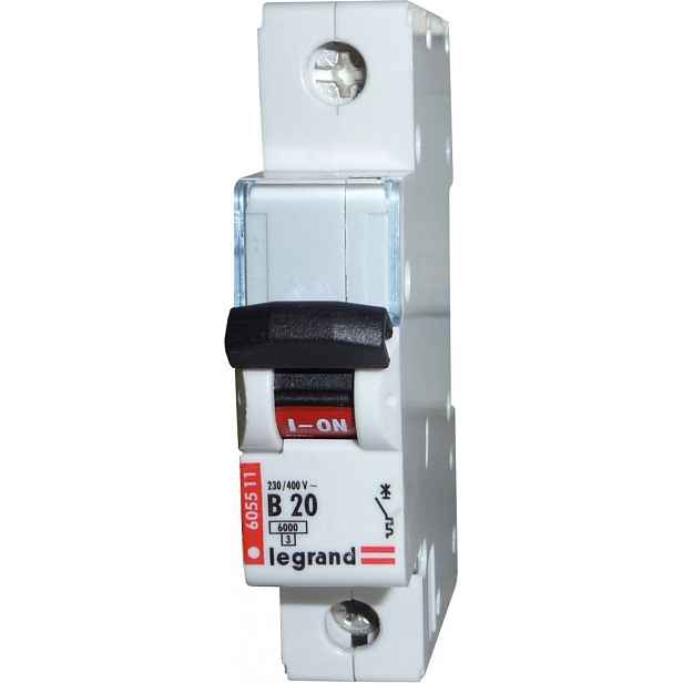 Přepínač pojistky 1 fázový LEGRAND 20A S301C