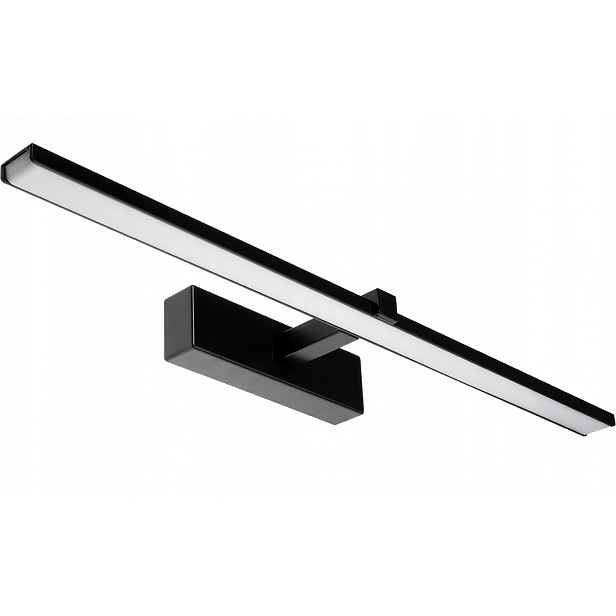 Černé nástěnné svítidlo Integrovaná Led 60 cm IP44 860lm 4200K