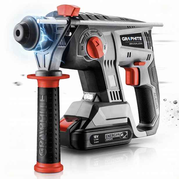 Graphite Akumulátorová vrtačka Energy+ 18V 58G027