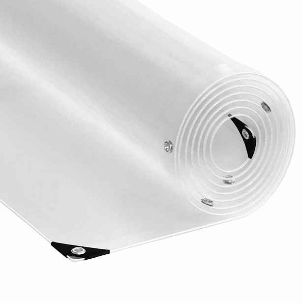 vidaXL Kryt na rostliny s oky 2x10 m PVC