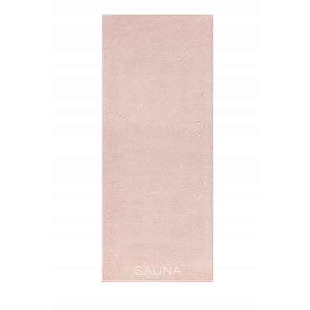 Plážový ručník Pure 80x200 pudrové froté 500 g/m2 100% bavlna Cawoe