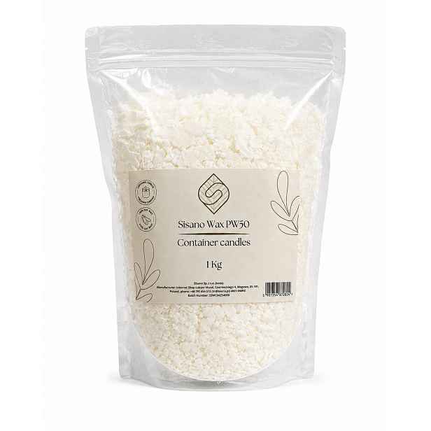Sisano Wax PW50 Container – vosk pro zalévané svíčky 100 Kg