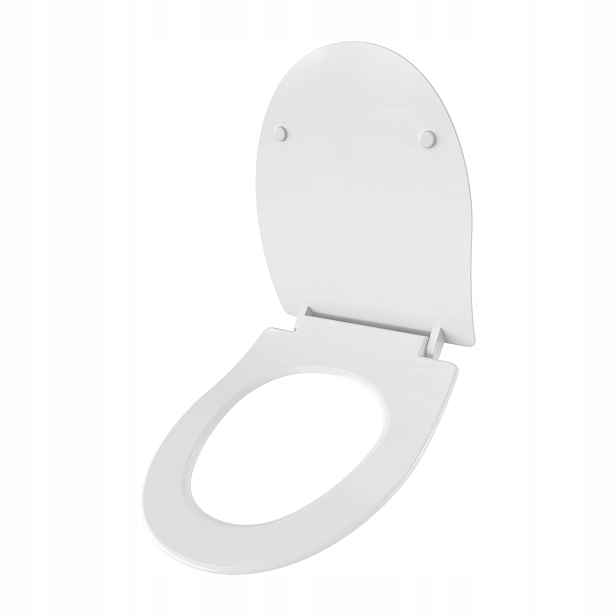 Wc Deska Bílá toaletní duroplast odolná konstrukce pohodlná stylová