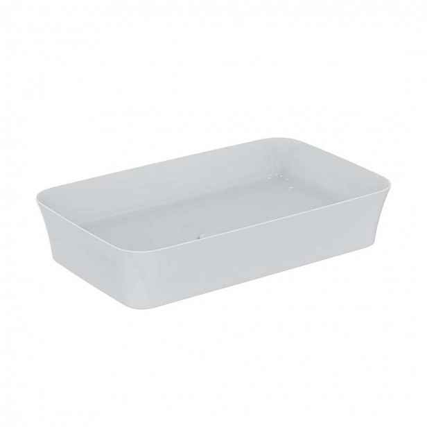 Ideal Standard Ipalyss - Umyvadlo na desku, 55x38 cm, bez přepadu, bílá E207601