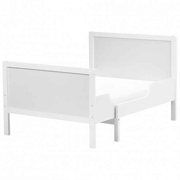 Beliani ROSTOUCÍ Dětská postel 90x130/160/200 cm Bílé Montigny