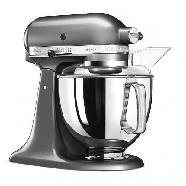 Kuchyňský robot KitchenAid Artisan 5KSM175PSEMS, stříbřitě šedá
