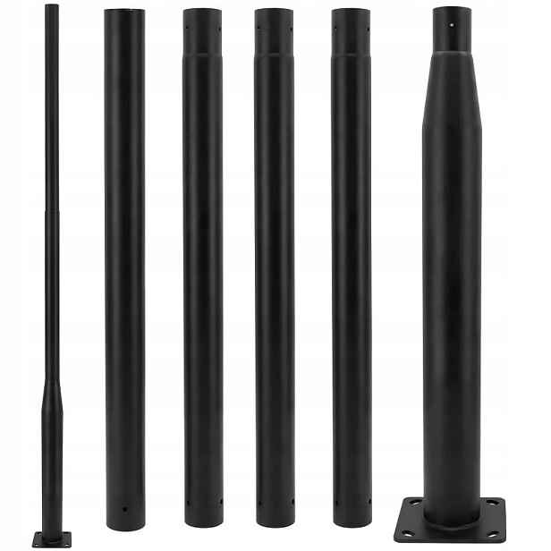Osvětlovací Sloupek 5 M Ø76 MM Silniční Stožár Pro Pouliční Lampy Lucerny Sloupek