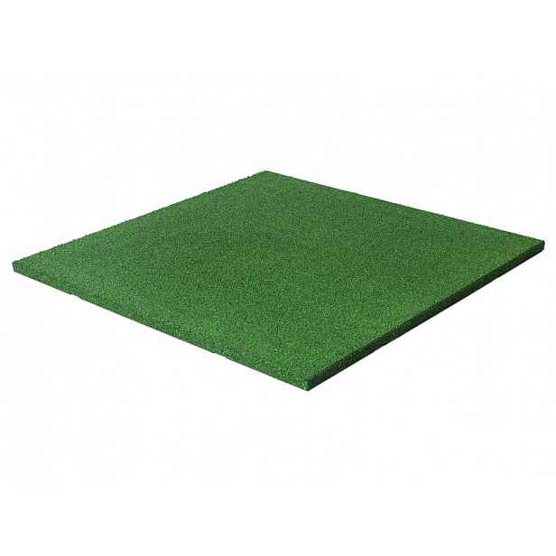 Gumová dlaždice GUTTA Play 100 x 100 x 4 cm, zelená
