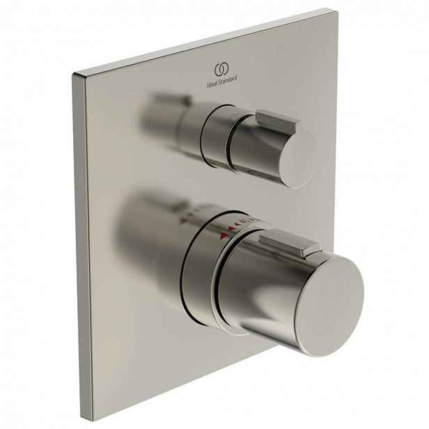 Ideal Standard CeraTherm - Termostatická sprchová baterie pod omítku, Silver Storm A6956GN