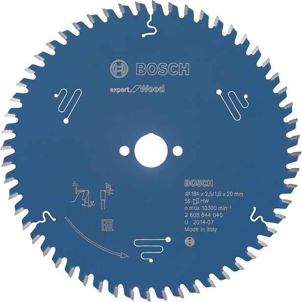 Kotouč pilový Bosch Expert for Wood 184×20×2,6 mm 56 z.