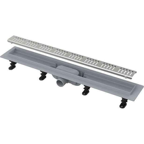 AlcaPLAST Lineární odtok APZ10-550M 55 cm s roštem