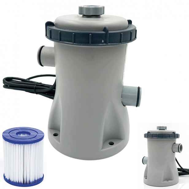 Filtrační Čerpadlo Bestway 58381 pro Bazénovou Vodu 1249 l/h Filtr Typ 1