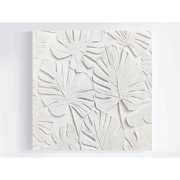 Obraz Na Plátně Canvas Reliéf Otisk Listy Monstera Palma 3D 50x50