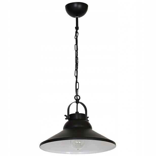 Černá závěsná lampa Iron 6206 Luminex