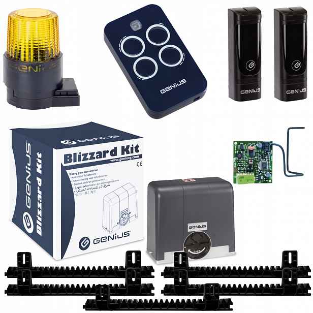 Genius Blizzard 400 Lampa Guard 24V Pohonná lišta pro posuvnou bránu
