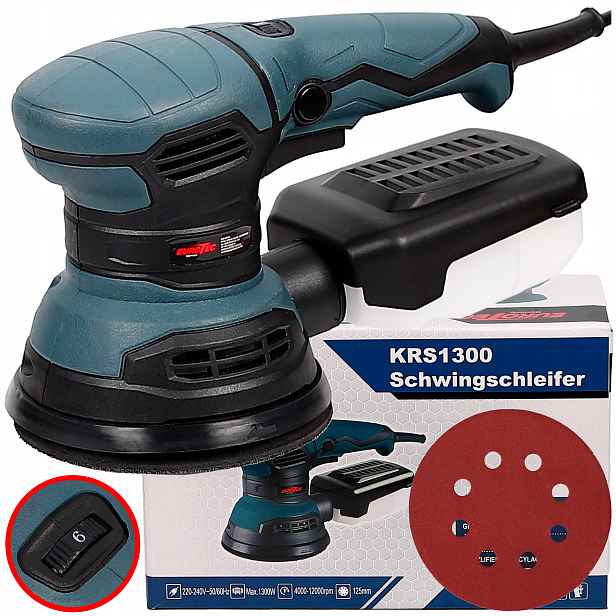 Elektrická Excentrická Oscilační Bruska S Regulací Kotouče 125 MM