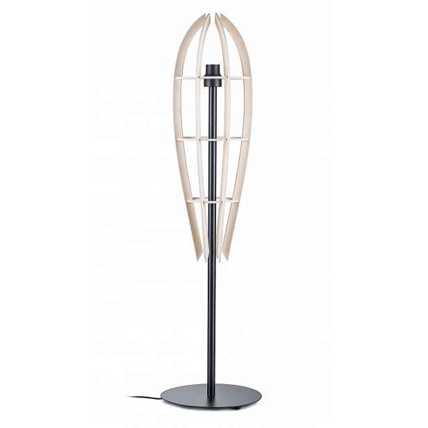 Moderní stojací lampa 120 cm přírodní Boho E27