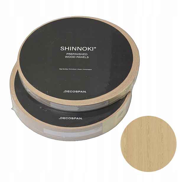 Shinnoki Okraj dýhy Ivory Oak 100 mb rozměr: 48x1