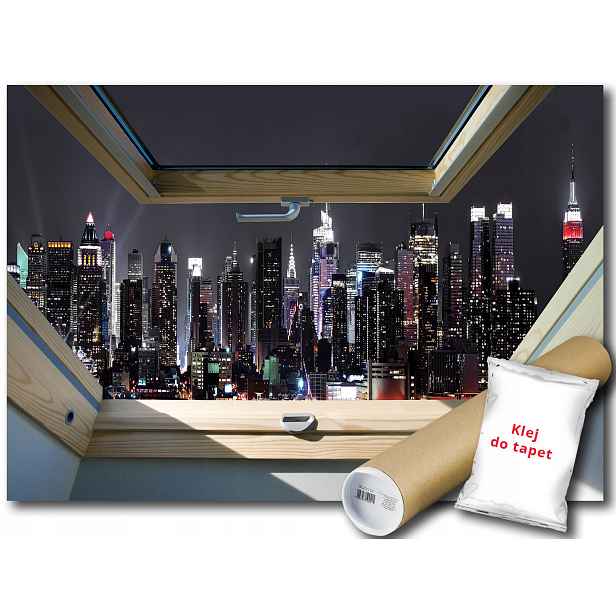 Fototapeta Okno New York 18A F4XL 416x290 F10417