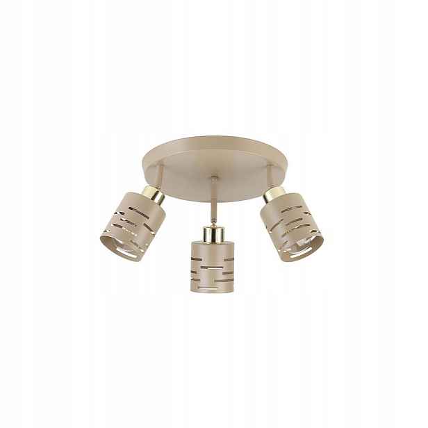 Lampa Kašmírová Zlatá Ocelová Nastavitelná 35W IP20