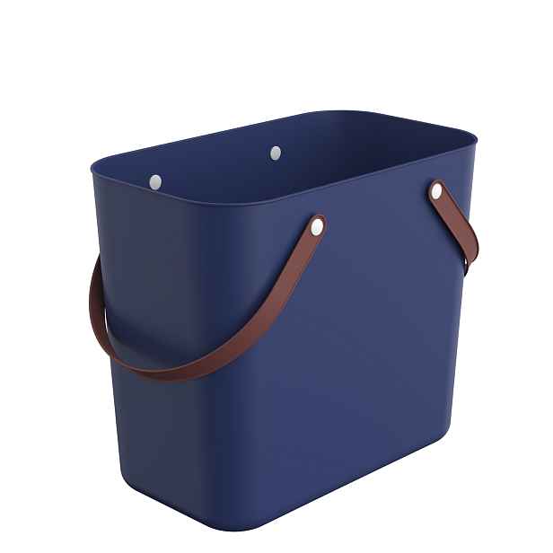 Rotho Nákupní taška, kabelka, plastová MULTIBAG, dl. uši - tm.modrá, 25l