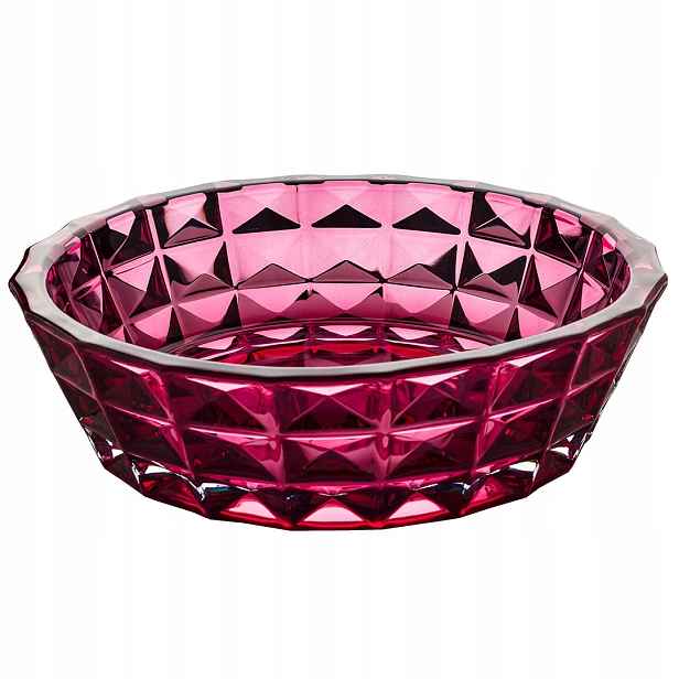 Bohemia Diamond Pink Miska 325 MM