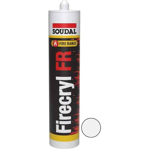Tmel protipožární Soudal FIRECRYL FR bílý 310 ml