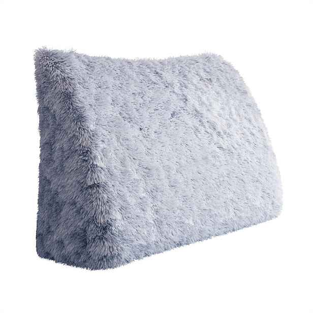 Vercart ZÁDOVÝ POLŠTÁŘ plyš Modrošedý 100 cm