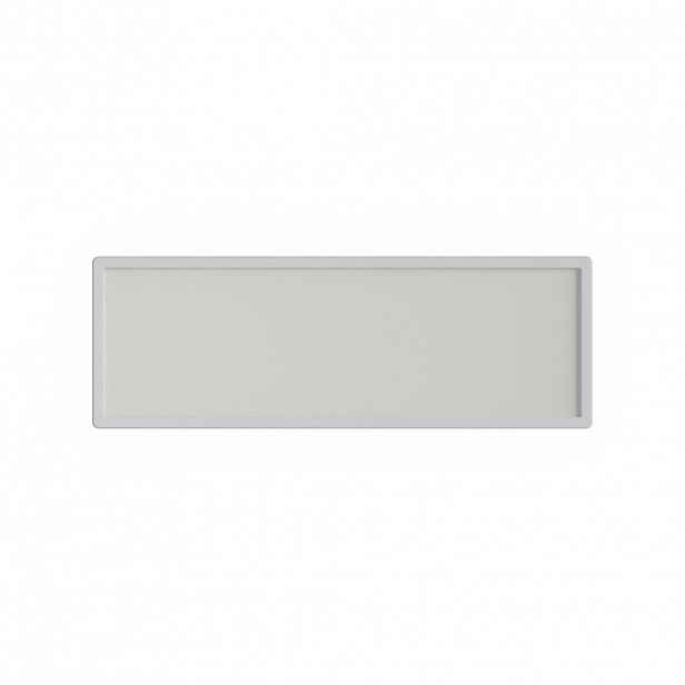 Nettlife LED stropní světelný panel černý 20/58/3cm