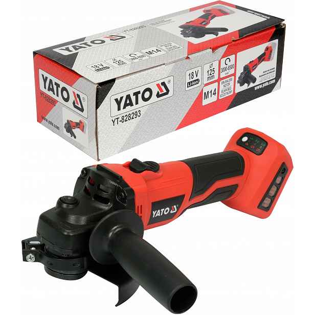 Akumulátorová Úhlová bruska Yato 18V Solo YT-828293 125MM