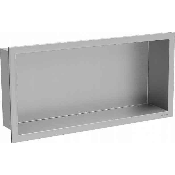 Mexen X-Wall-R Zapuštěná Inox Polička 45x20 cm Nerezová Ocel