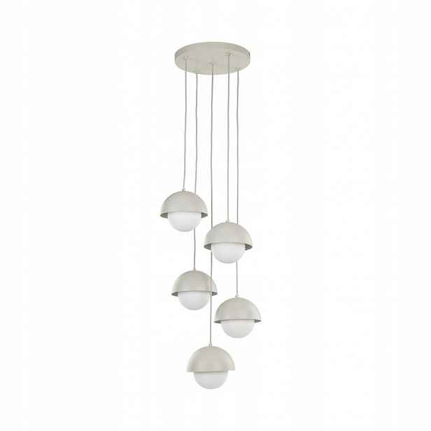 Stropní závěsný Stropní Svítidlo Bono Bílý 5 zdrojů G9 6W kovový 32cm Tk Lighting