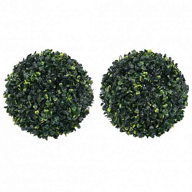 vidaXL Umělé buxus koule 2 ks 45 cm