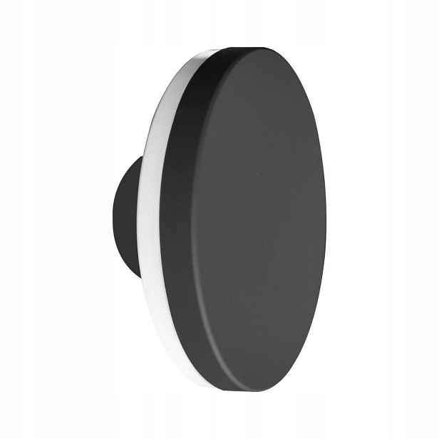 Nástěnné Led nástěnné svítidlo IP54 Černá 12W Terasa Viano Italux