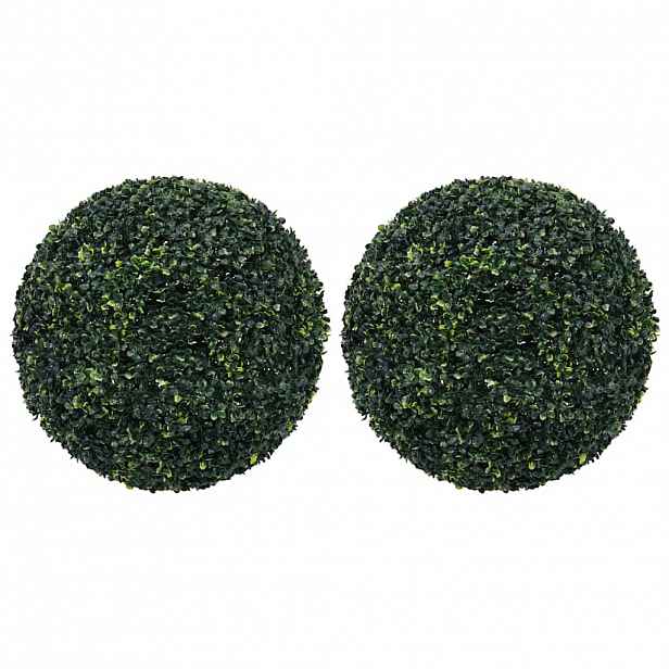 vidaXL Umělé buxus koule 2 ks 52 cm