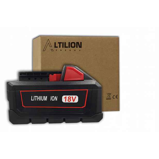 Akumulátor Baterie AL011EN pro Milwaukee 18V 5Ah 90Wh