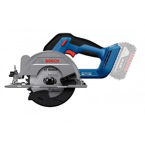 Bosch - 18V AKU okružní pila 140 mm, bez baterie a nabíječky 06019M3120