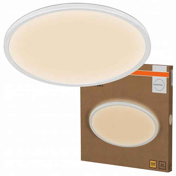 Stropní Led panel 28W 2700lm 3000K Bílý 42 cm Essentials Osram