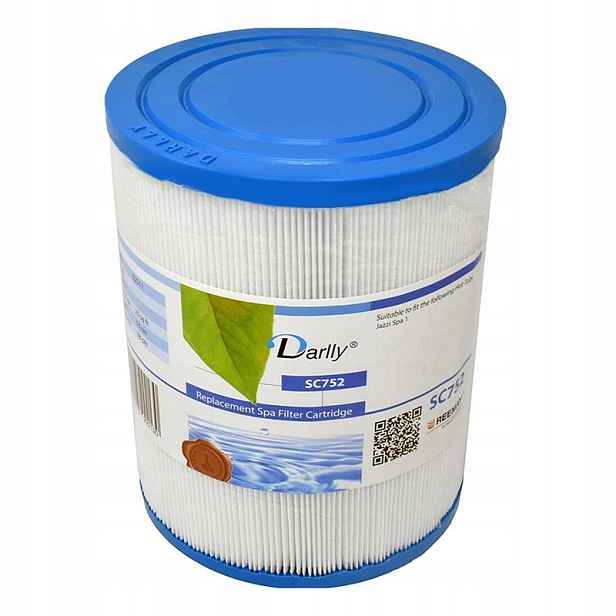 Filtr Darlly SC752 pro zahradní Spa vířivku 180x142 mm, závit 38 mm