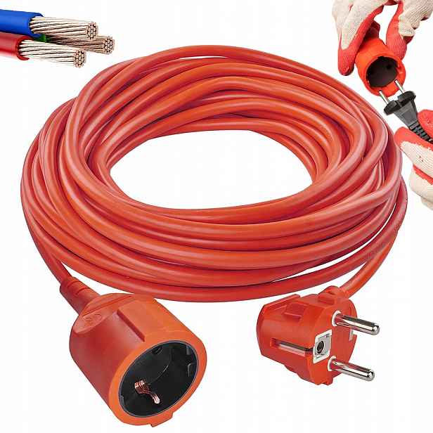 Prodlužovací Kabel Zahradního Stavebního Zahradního Vyžínače Pily 30 CM
