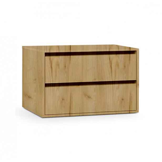 Set dvou šuplíků do skříně 250 a 278 cm UNIV - dub craft zlatý